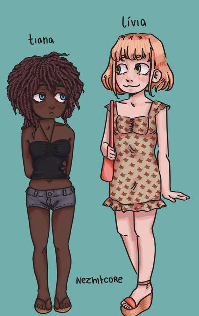 tiana &amp; livia fullbody